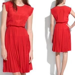 Madewell Drop Pleat Dress